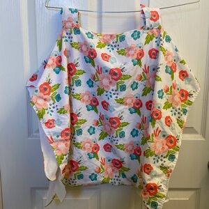 Floral print canopy/breastfeeding cover